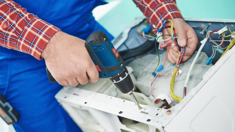 Kaynarca Amana Amana çamaşır makinesi kart tamiri – Su almama arızası orijinal parça ile giderildi. - Teknik servis örneği